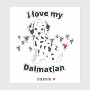 I love my Dalmatian Dog