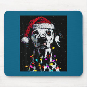 I Love My Dalmatian I Love Christmas  Mouse Mat