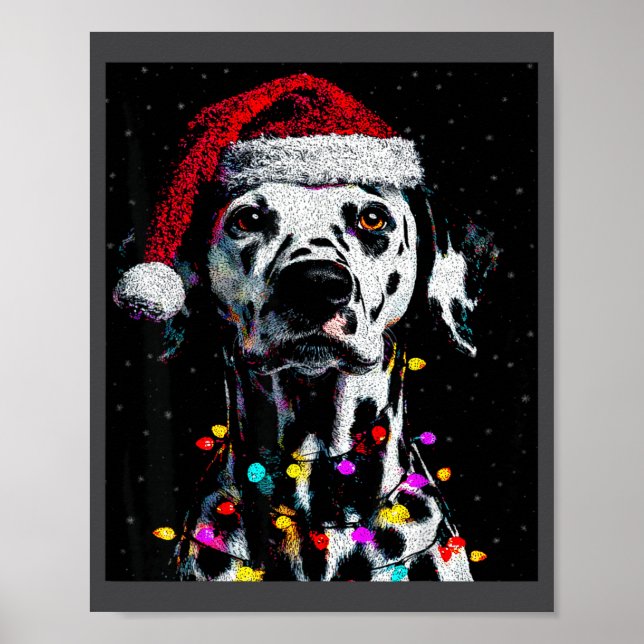 I Love My Dalmatian I Love Christmas  Poster (Front)