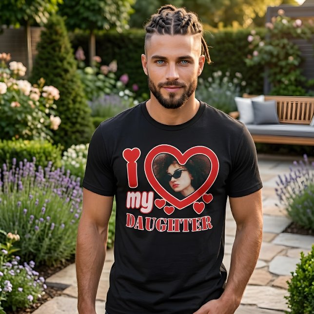 I Love My Daughter Personalised T-Shirt (Creator Uploaded)