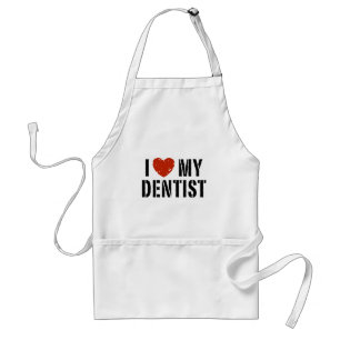 I love My Dentist Apron