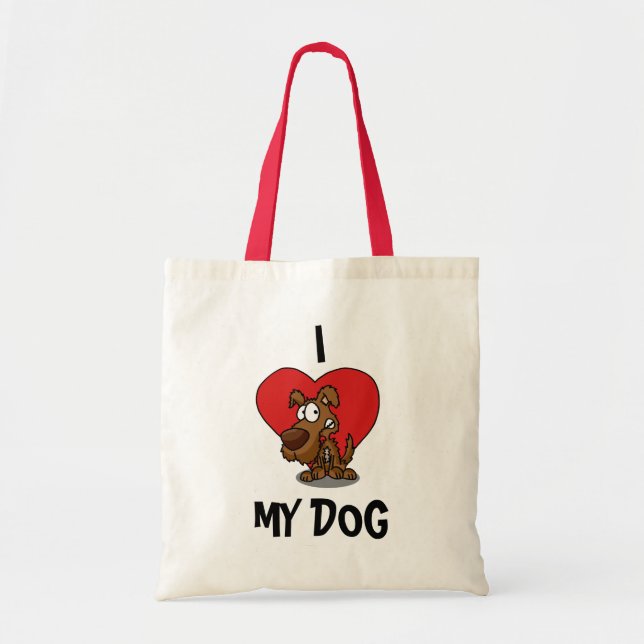 I Love My Dog Bag (Front)