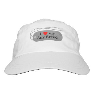 I love my dog breed hat