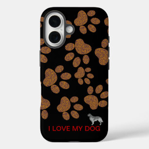 I love my dog iPhone 16 case