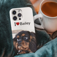 I Love My Dog personalised photo