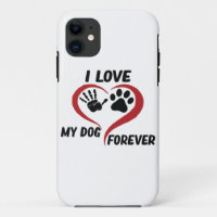 I love my dog throw pillow