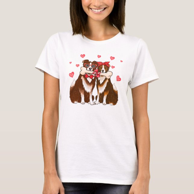 I love my dogs, I love my pets T-Shirt (Front)