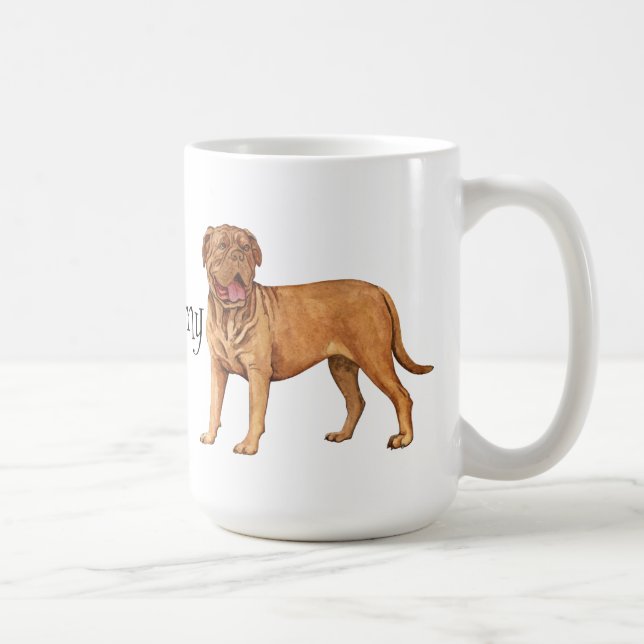 I Love my Dogue de Bordeaux Coffee Mug (Right)