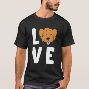 I Love My Doodle Dog Funny Labradoodle Dog T-Shirt