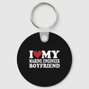 I Love My Engineer Boyfriend Funny Girlfriend Vale Key Ring