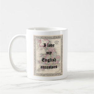 I Love My English Ancestors Coffee Mug
