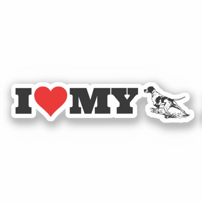 I Love My English Pointer (Front)