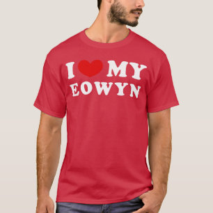 I Love My Eowyn I Heart My Eowyn Premiumriblend fa T-Shirt
