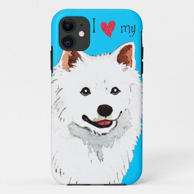 I love my Eskie Case-Mate iPhone Case (Back)