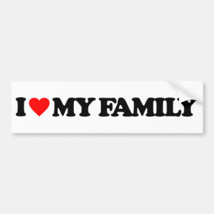 Family Bumper Stickers & Car Stickers 