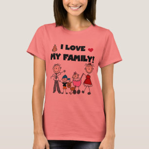 I Love My Family Tshirts and Gifts