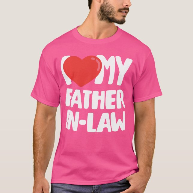 I Love My Father InLaw Pullover friends (Front)