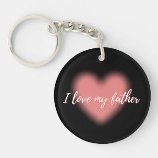 I love my father key ring