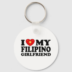 I Love My Filipino Girlfriend Key Ring