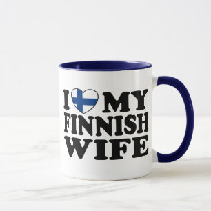 I Love My Finnish Wife Mug