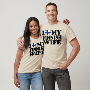 I Love My Finnish Wife T-Shirt