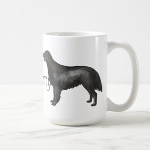 I Love my Flat-Coated Retriever Coffee Mug