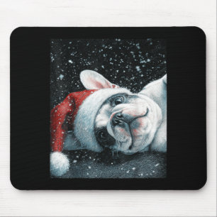 I Love My French Bulldog Christmas Cute  Mouse Mat