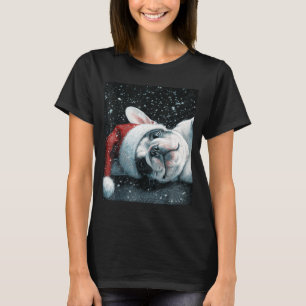 I Love My French Bulldog Christmas Cute T-Shirt