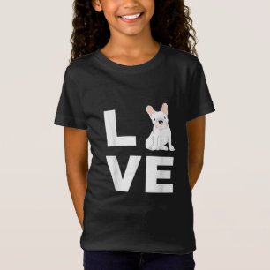 i love my frenchie french bulldog dog lover gift T-Shirt