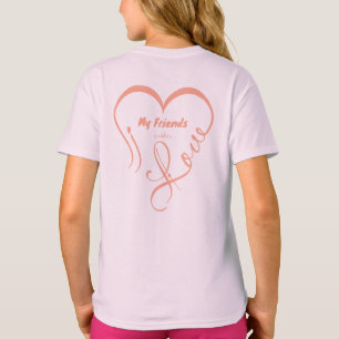 I Love My Friends - Cuddles T-Shirt