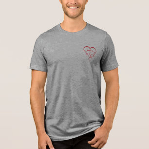 I Love My Friends - Cuddles Tri-Blend Shirt