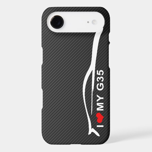 I Love My G35 Case-Mate iPhone Case (Back)