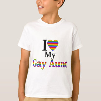 I Love My Gay Aunt T-Shirt