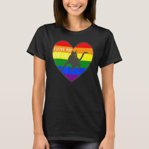 I Love My Gay Cat Essentia T-Shirt