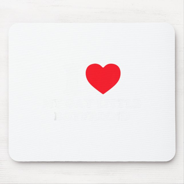 I Love My Gay Little Boyfriend Funny Y2k Valentine Mouse Mat (Front)