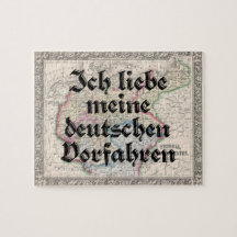 I love My German Ancestors | Custom Puzzle