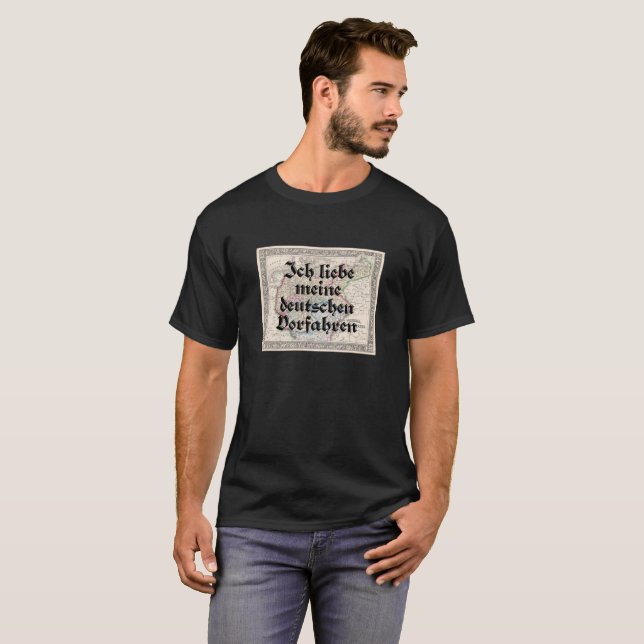 I Love My German Ancestors | Long Sleeve T-Shirt (Front Full)