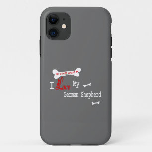 I Love My German Shepherd iPhone 11 Case