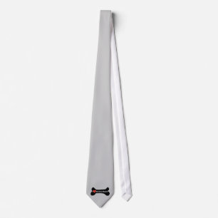 I Love My German shepherd - Dog Bone Tie
