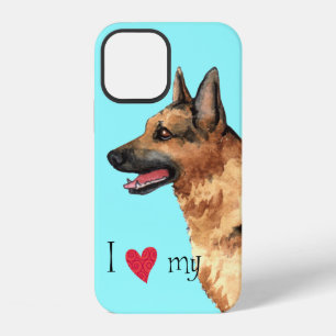 I Love my German Shepherd iPhone 12 Case