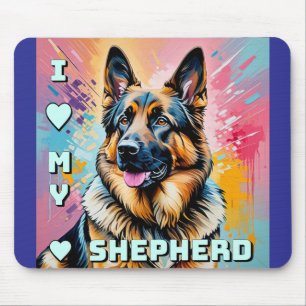 I love my German Shepherd Mouse Mat