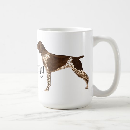 I Love My German Shorthaired Pointer Coffee Mug Zazzle Co Uk