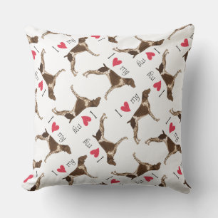 I Love my German Shorthaired Pointer Cushion