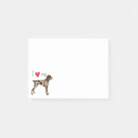 I Love my German Wirehaired Pointer