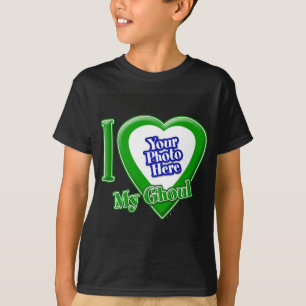 I Love My Ghoul With Your Photo T-Shirt