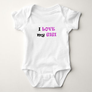 I Love my Gigi Baby Bodysuit