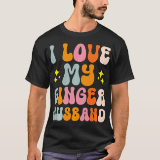 I Love My Ginger Hus Redhead Partner Ginger Man Lo T-Shirt