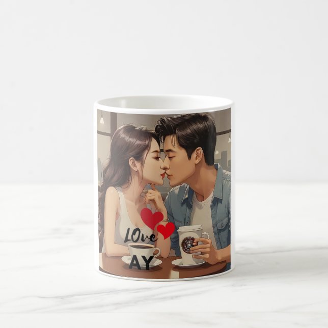 I love my Girlfriend  Coffee Mug (Center)