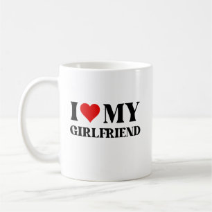 I Love My Girlfriend  Coffee Mug