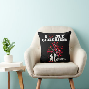 I Love my Girlfriend Cushion